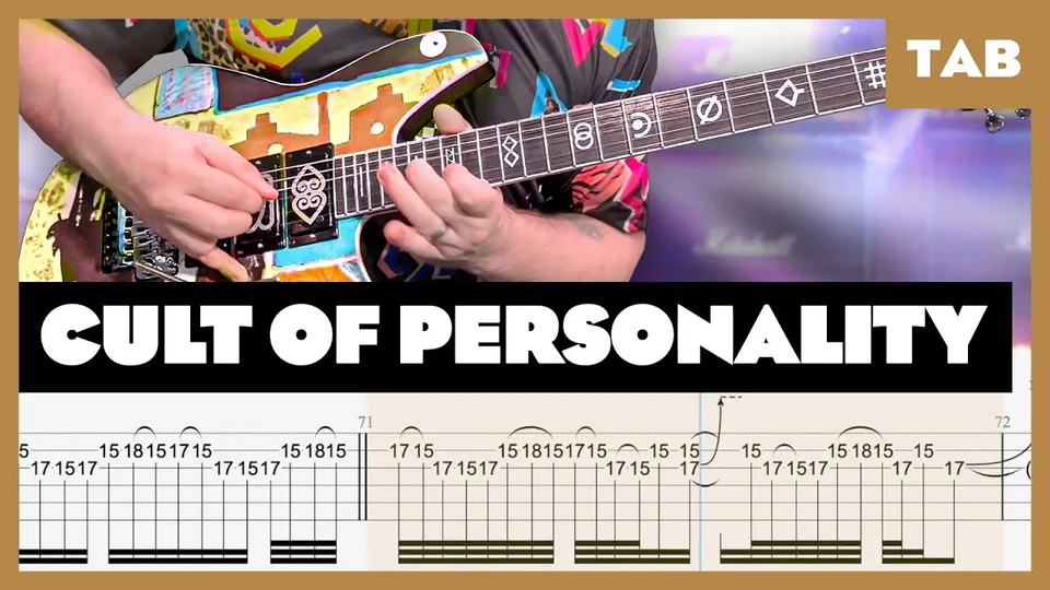 Living Colour - Cult of Personality guitar tab