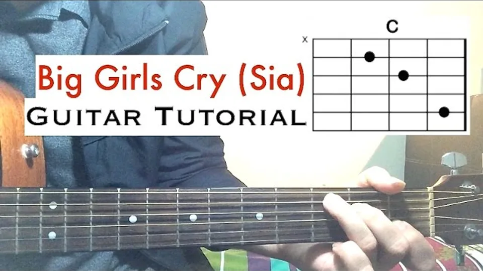 Sia - Big Girls Cry guitar lesson