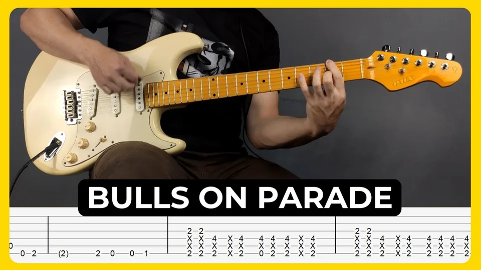 Rage Against The Machine - Bulls On Parade guitar tab