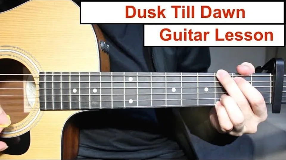 Sia - Dusk Till Dawn guitar lesson