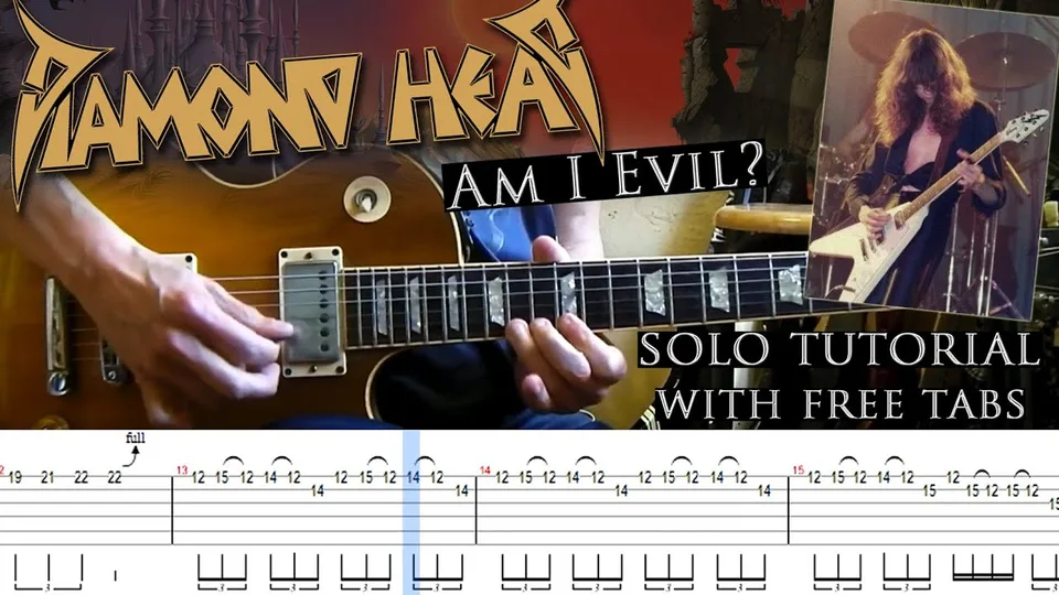 Diamond Head - Am I Evil? guitar tab