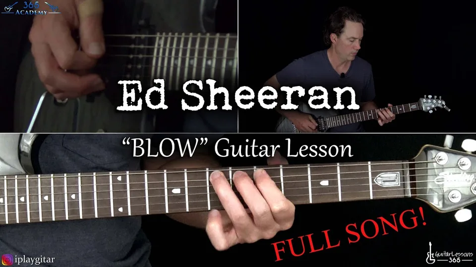 Ed Sheeran - Blow guitar lesson