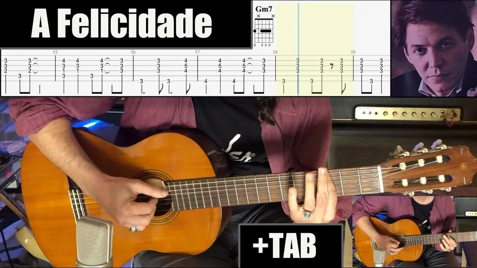 Antonio Carlos Jobim - A Felicidade guitar tab