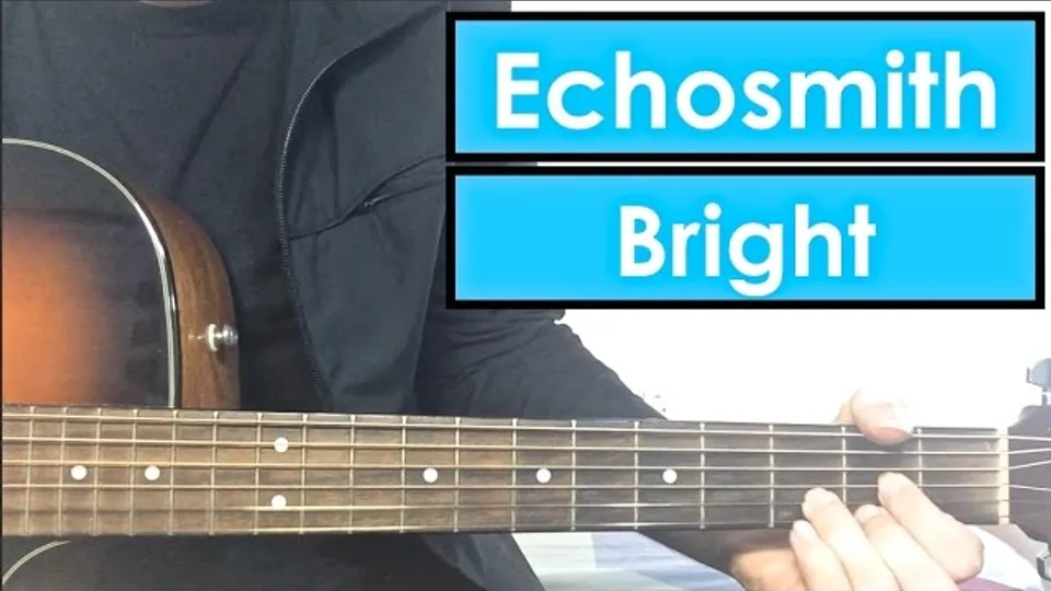 Echosmith - Bright guitar lesson