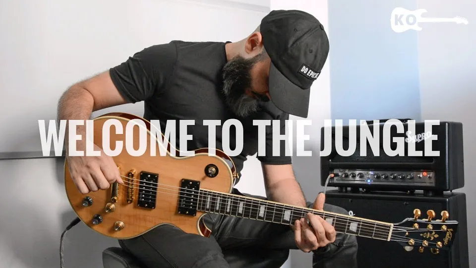 Guns N' Roses - Welcome to the Jungle guitar cover
