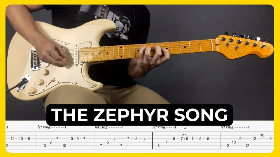 Red Hot Chili Peppers - The Zephyr Song guitar tab