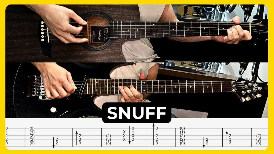 Slipknot - Snuff guitar tab
