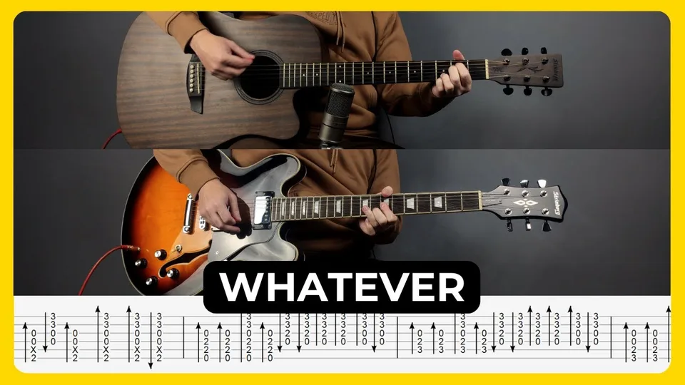 Oasis - Whatever guitar tab