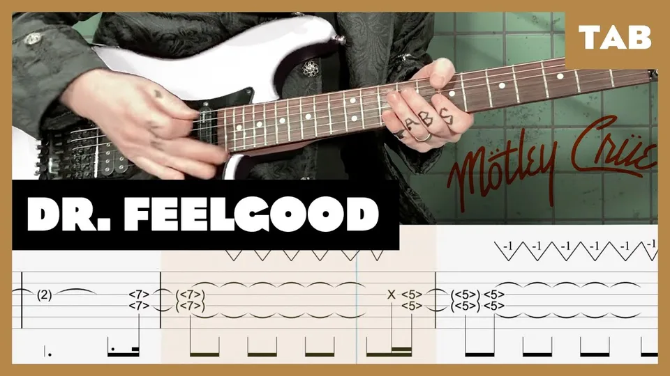 Motley Crue - Dr. Feelgood guitar tab
