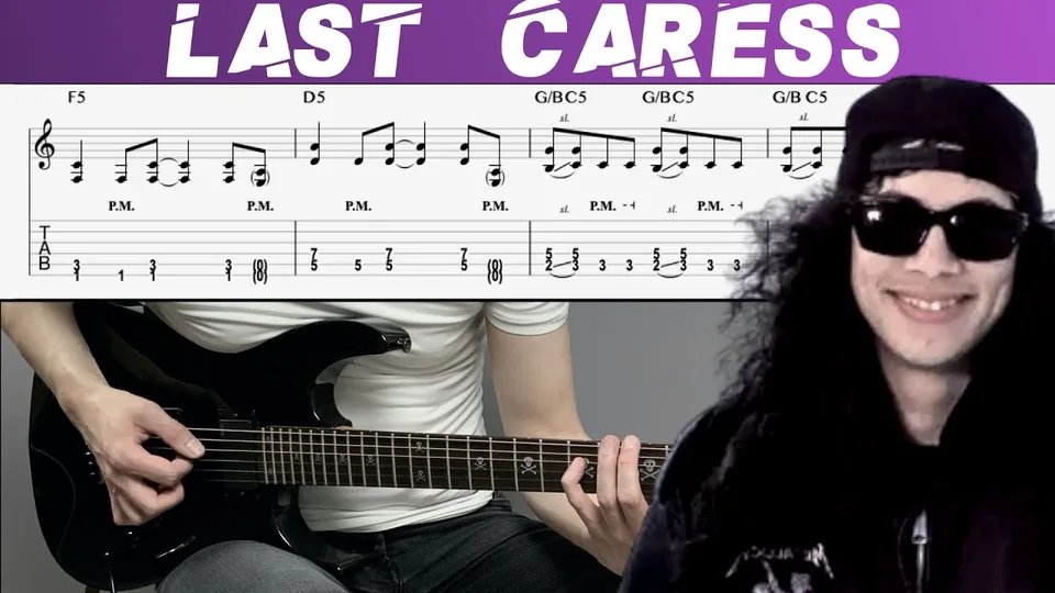 Metallica - Last Caress guitar tab
