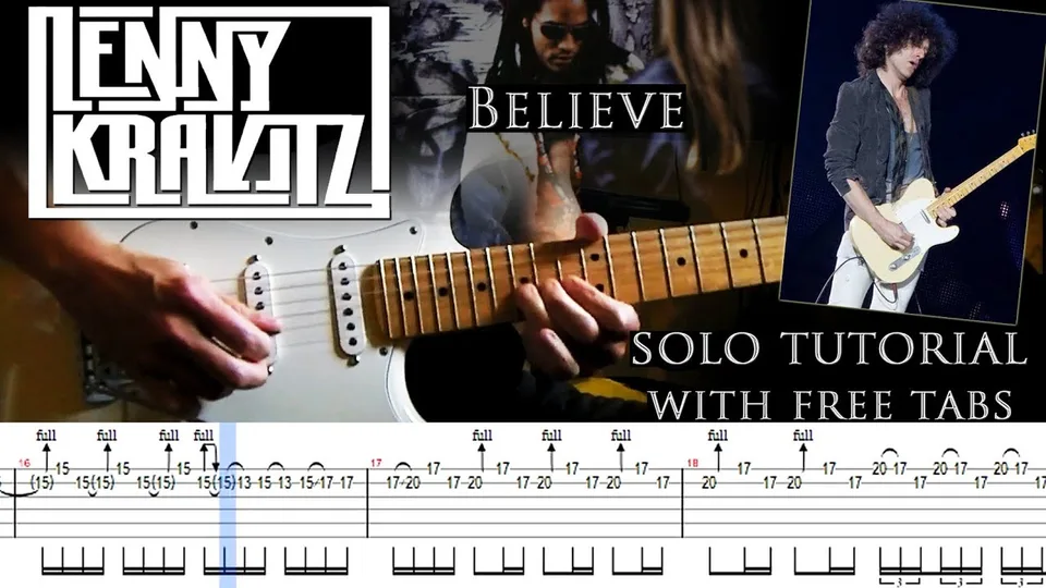Lenny Kravitz - Believe guitar tab