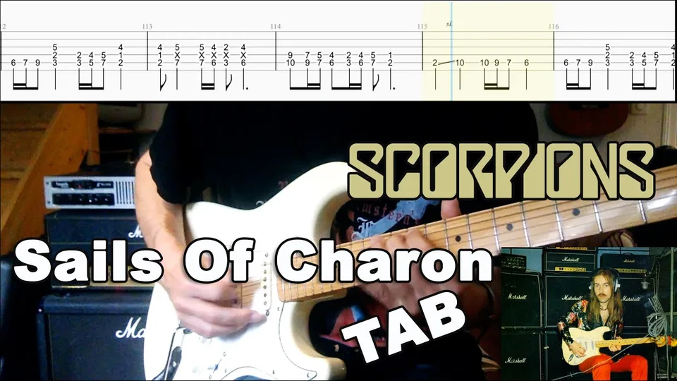 Scorpions - Sails Of Charon guitar tab