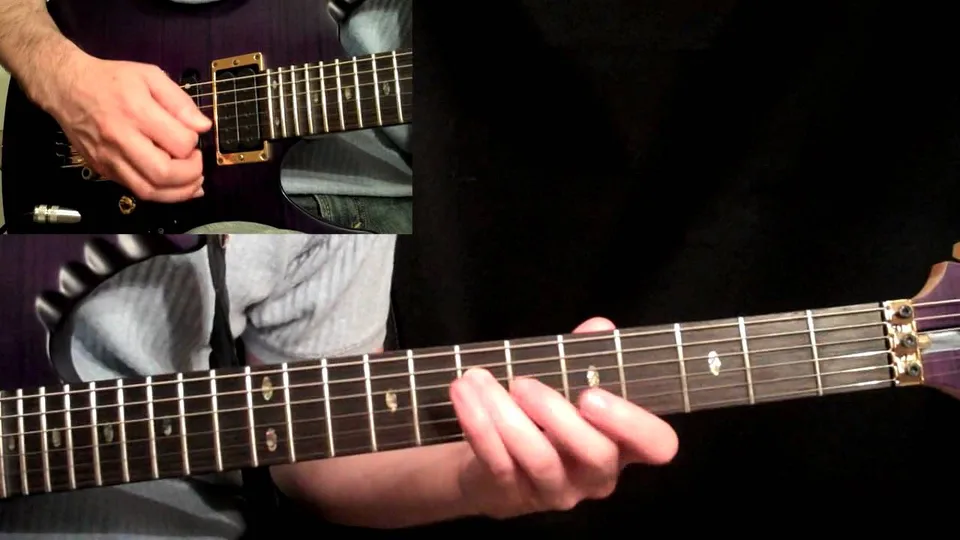 Steve Vai - Eugene's Trick Bag Pt.1 (Arpeggio Section) guitar lesson