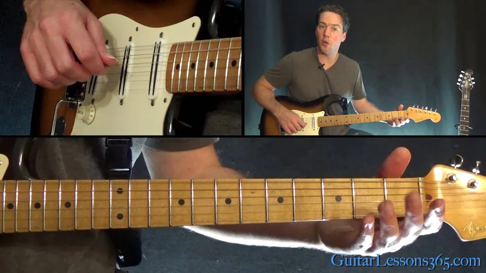 Pearl Jam - Last Kiss guitar lesson