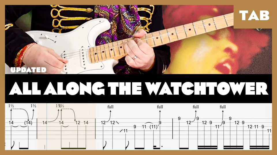 Jimi Hendrix - All Along the Watchtower guitar tab