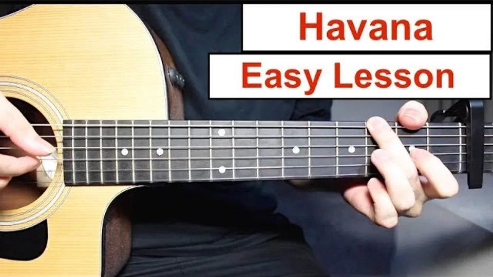 Camila Cabello - Havana guitar lesson