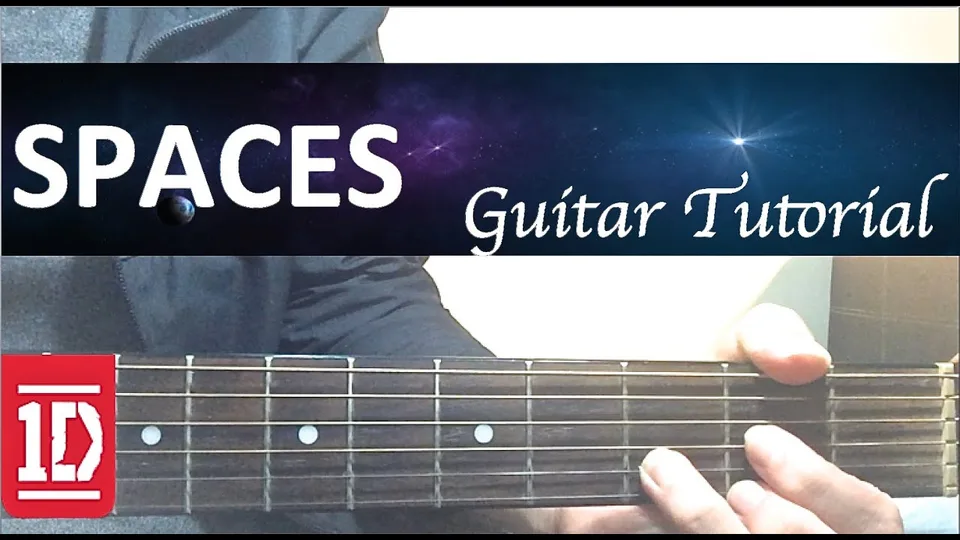 One Direction - SPACES guitar lesson