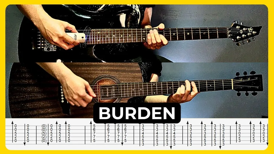 Opeth - Burden guitar tab