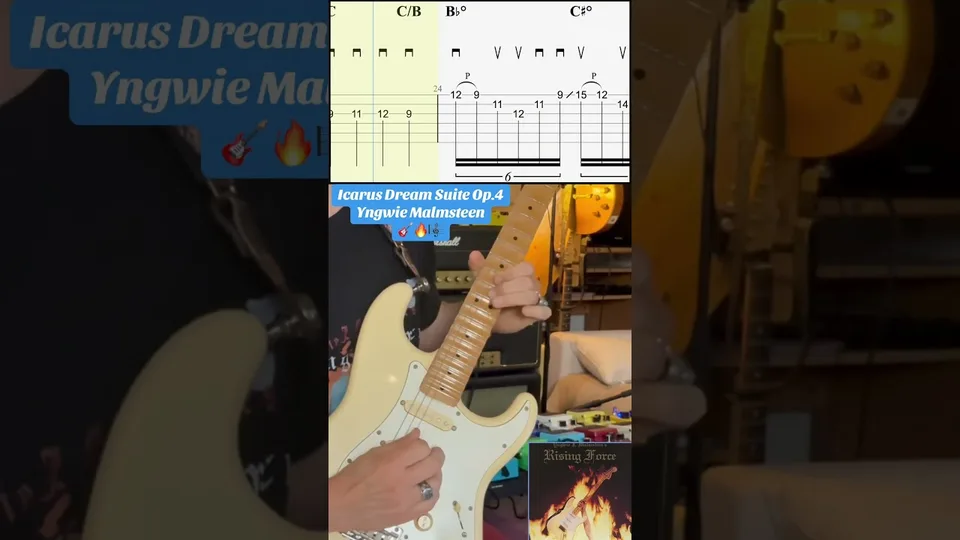 Yngwie Malmsteen - Icarus Dream Suite Opus 4 guitar tab