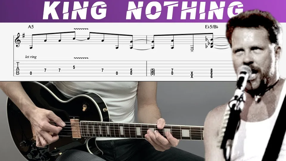 Metallica - King Nothing guitar tab