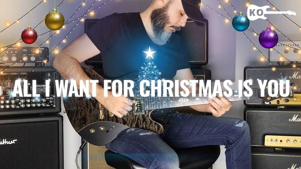 Mariah Carey - All I Want For Christmas Is You guitar cover