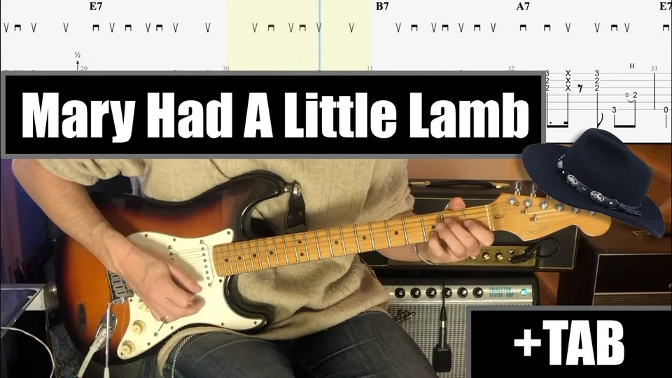 Stevie Ray Vaughan - Mary Had a Little Lamb guitar tab