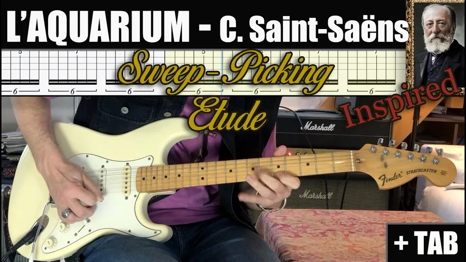 Camille Saint-Saens - L'Aquarium guitar tab