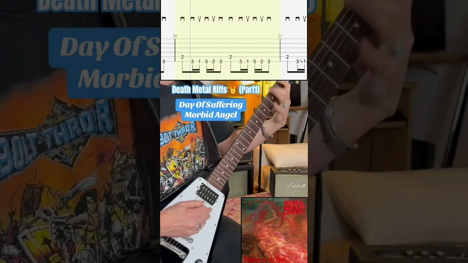 Morbid Angel - Day Of Suffering guitar tab