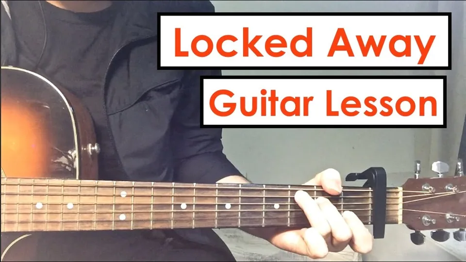 Adam Levine - Locked Away guitar lesson
