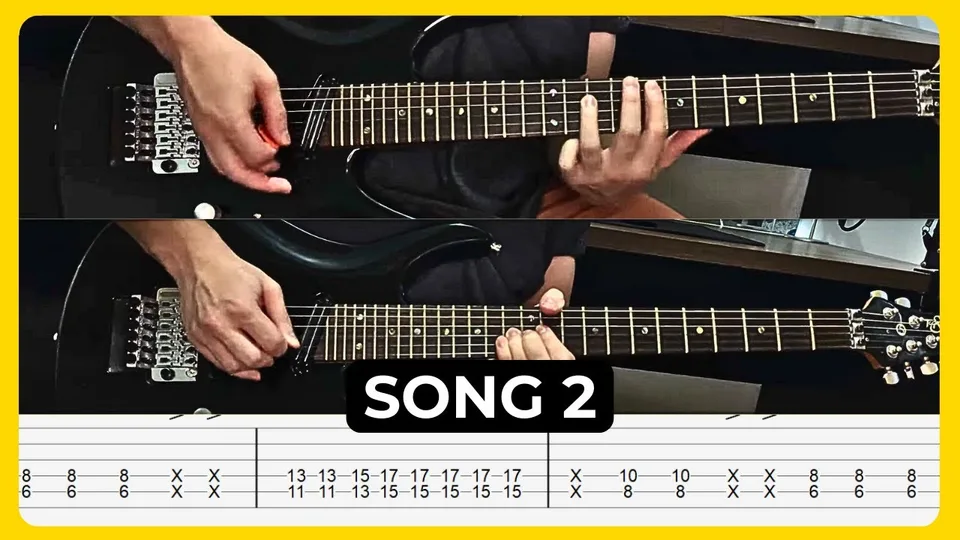 Blur - Song 2 guitar tab