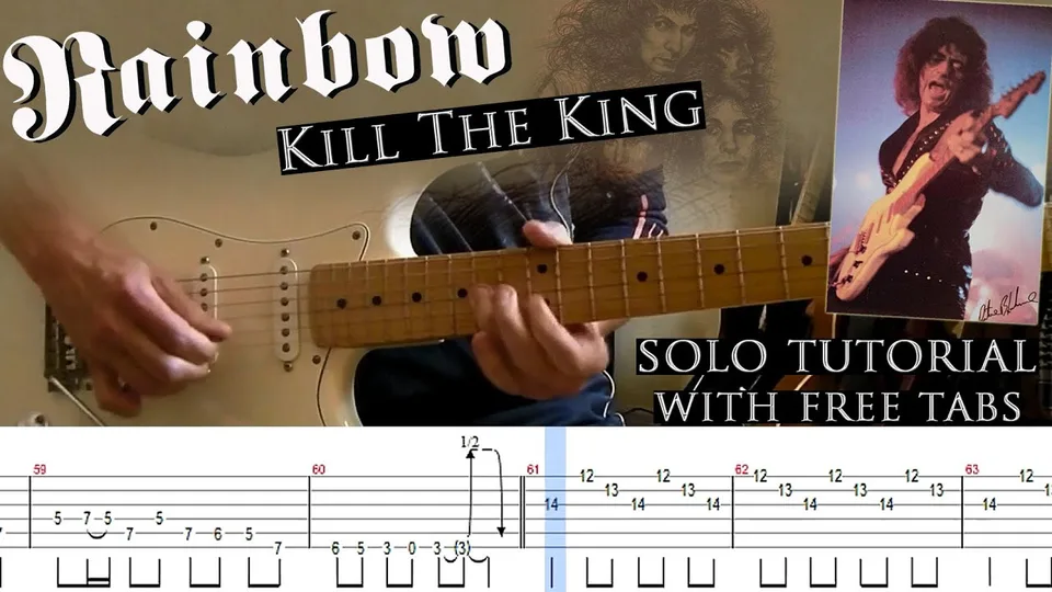 Deep Purple - Kill The King guitar tab