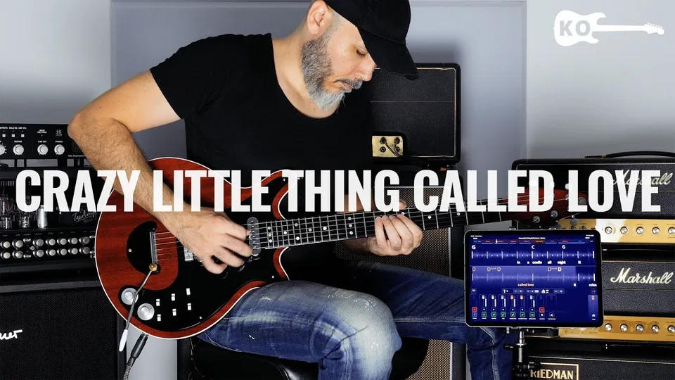 Queen - Crazy Little Thing Called Love guitar cover