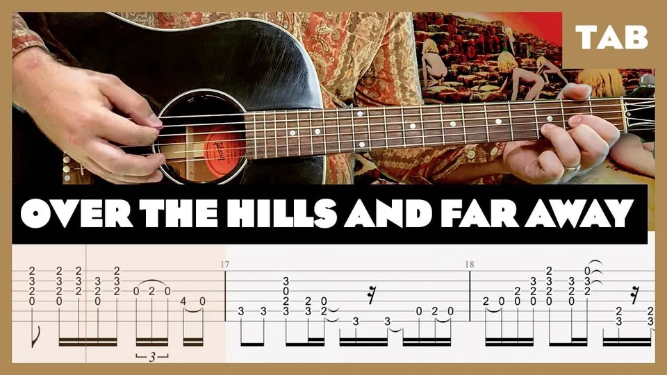 Led Zeppelin - Over the Hills and Far Away guitar tab