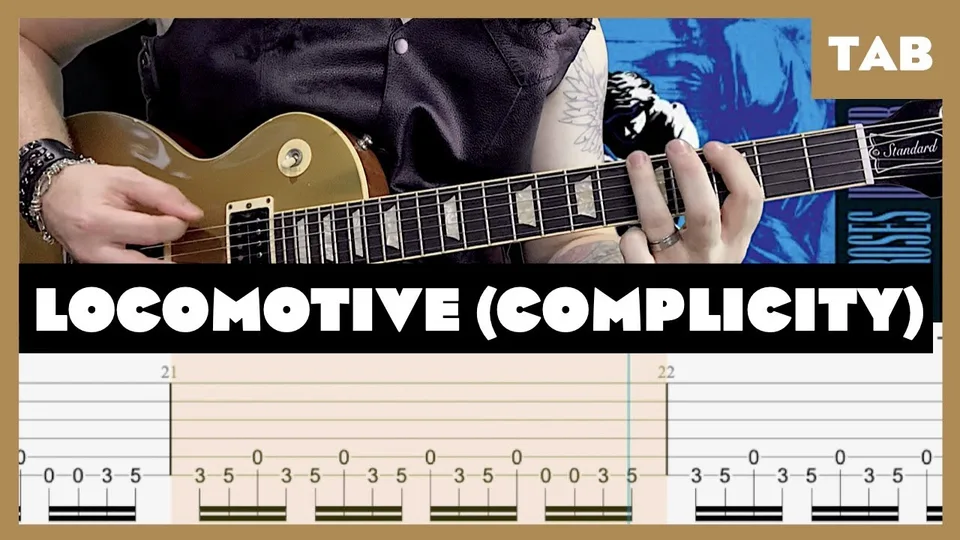 Guns N' Roses - Locomotive guitar tab