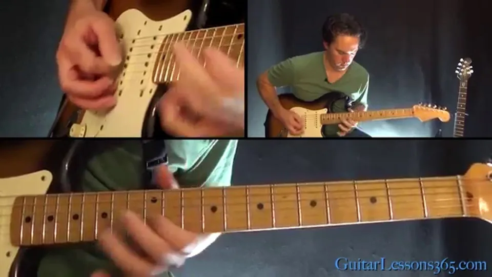 Deep Purple - Burn - Main Solo guitar lesson