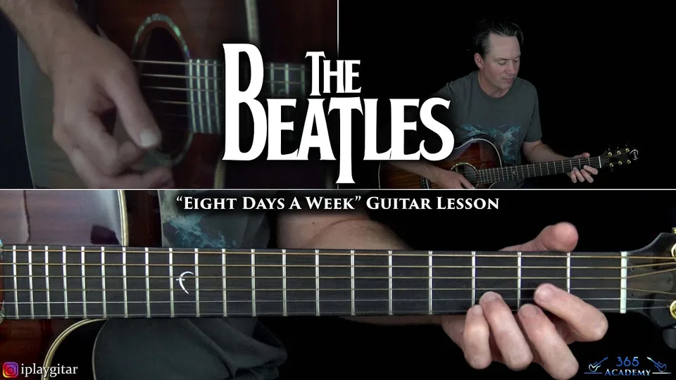 The Beatles - Eight Days A Week guitar lesson