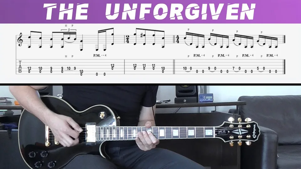 Metallica - The Unforgiven guitar tab