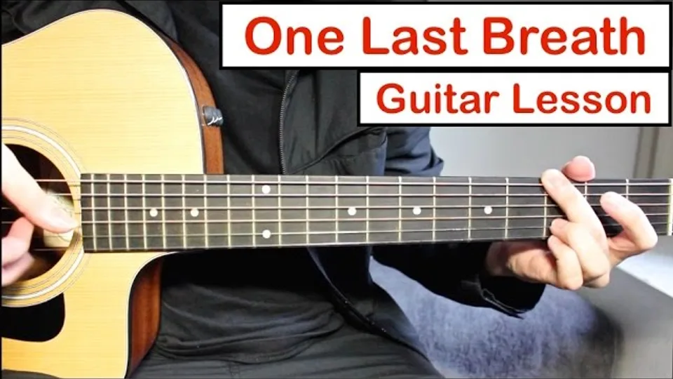 Creed - One Last Breath guitar lesson