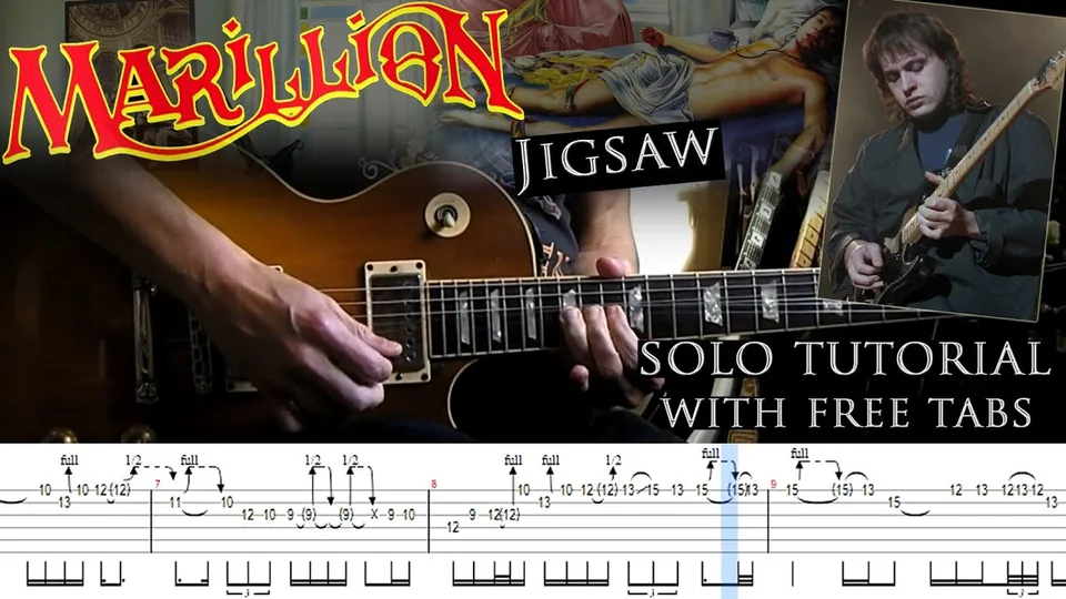 Marillion - Jigsaw guitar tab