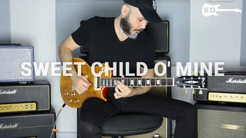 Guns N' Roses - Sweet Child O' Mine guitar cover