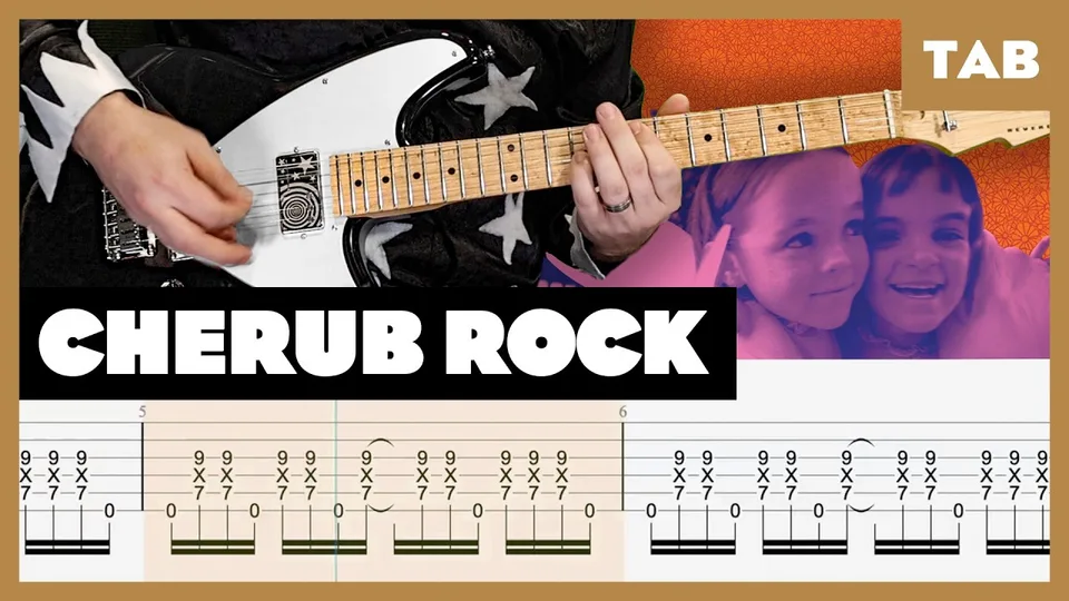 The Smashing Pumpkins - Cherub Rock guitar tab