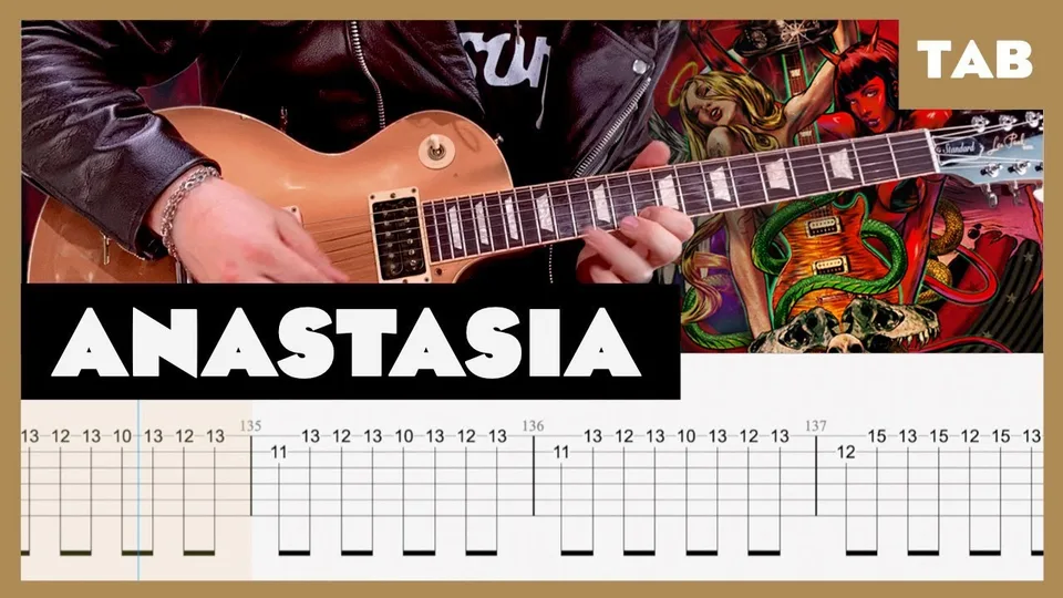 Slash - Anastasia guitar tab