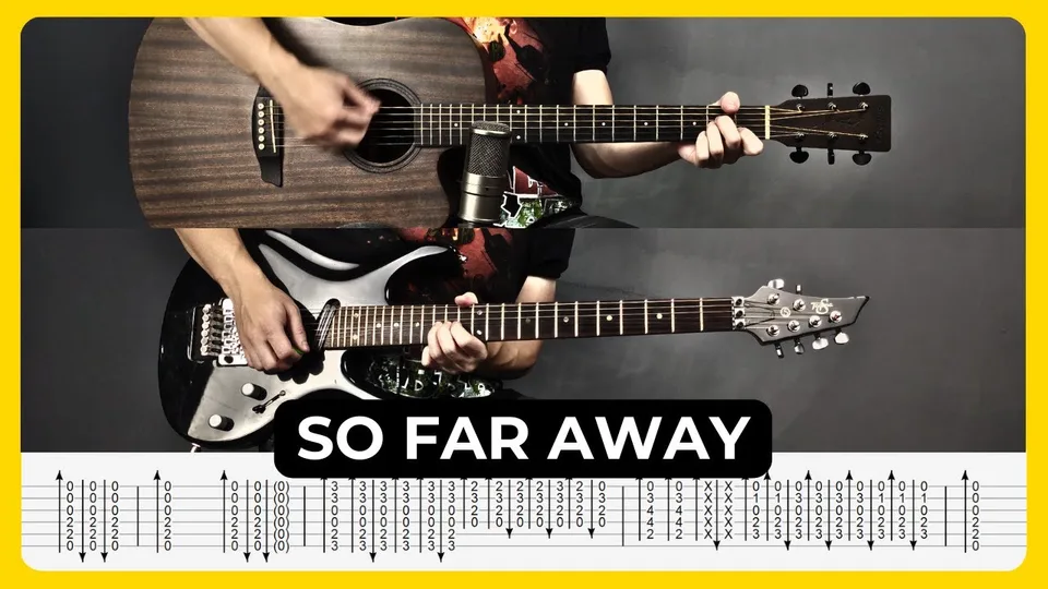 Avenged Sevenfold - So Far Away guitar tab