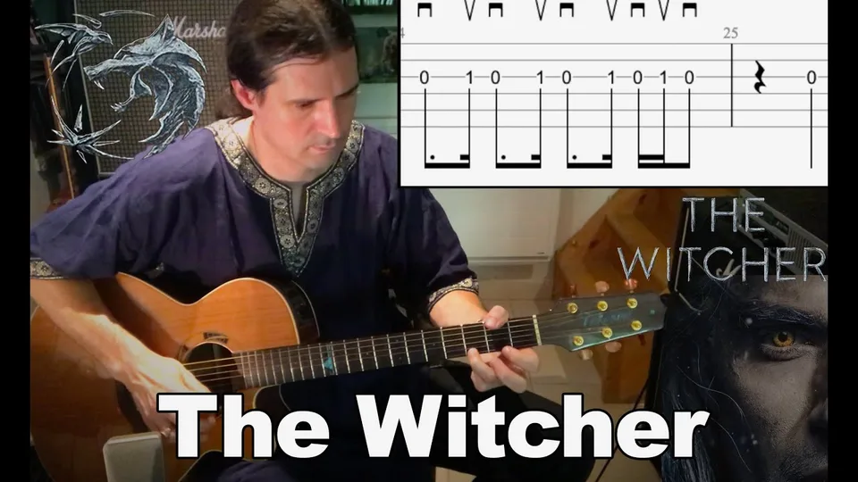 Sonya Belousova - The Witcher Main Theme guitar tab