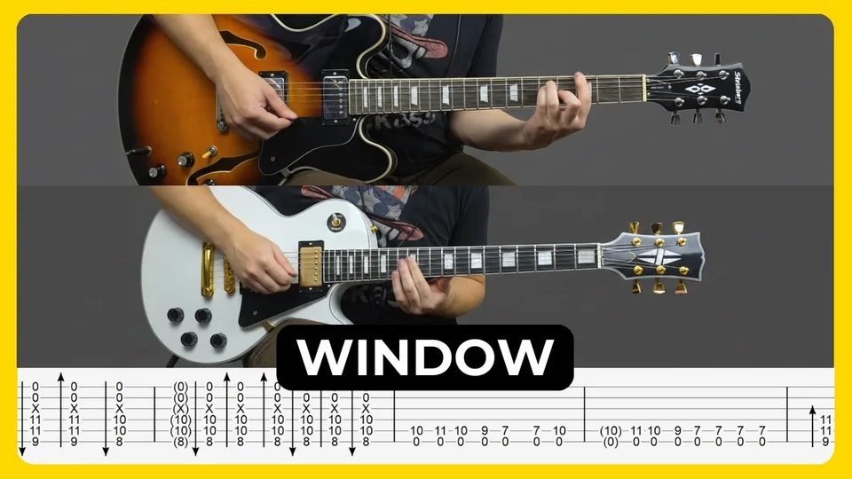 Foo Fighters - Window guitar tab