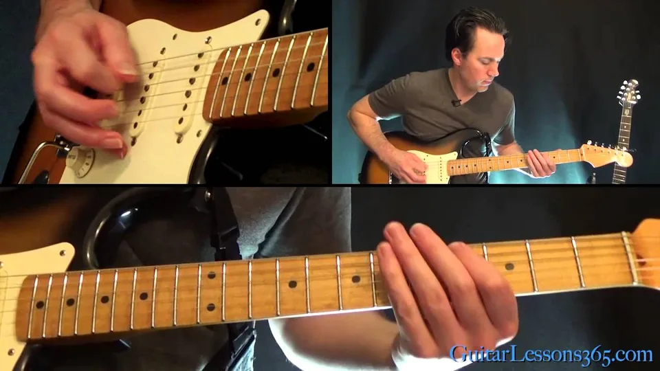 Aerosmith - Sweet Emotion Pt.1 - Rhythm Guitar Parts guitar lesson