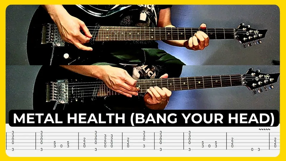 Quiet Riot - Metal Health guitar tab