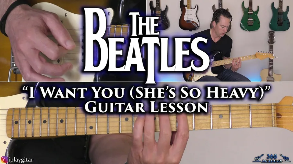 The Beatles - I Want You guitar lesson
