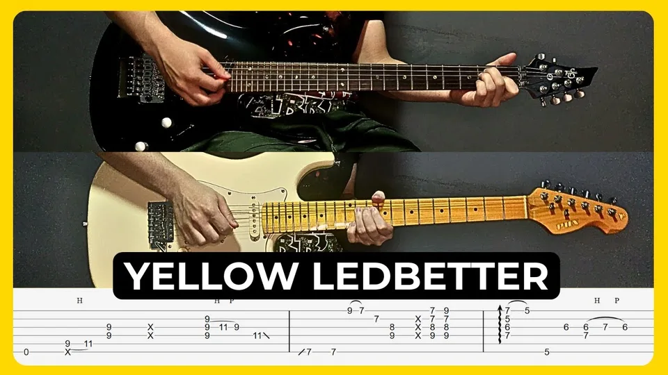 Pearl Jam - Yellow Ledbetter guitar tab