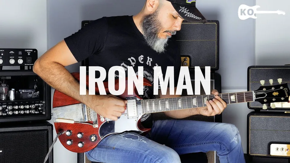 Black Sabbath - Iron Man guitar cover